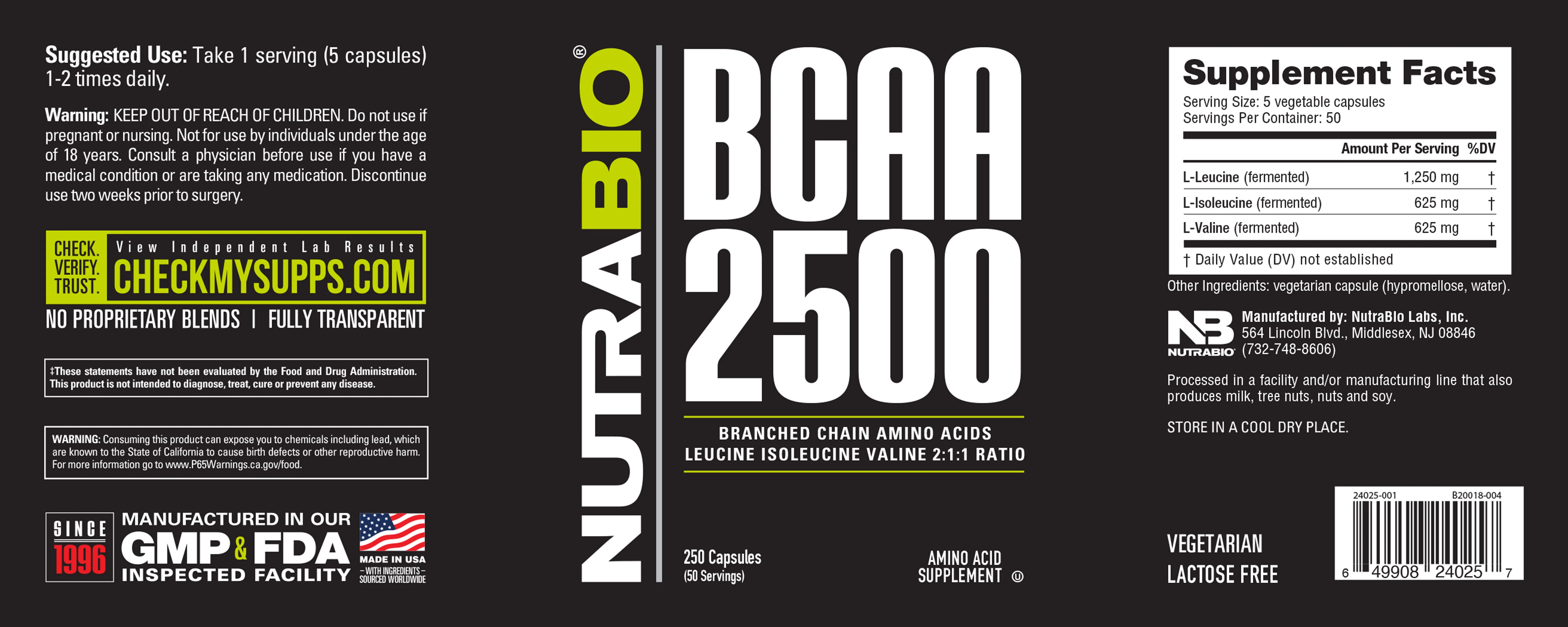 BCAA 2500 - Image 3