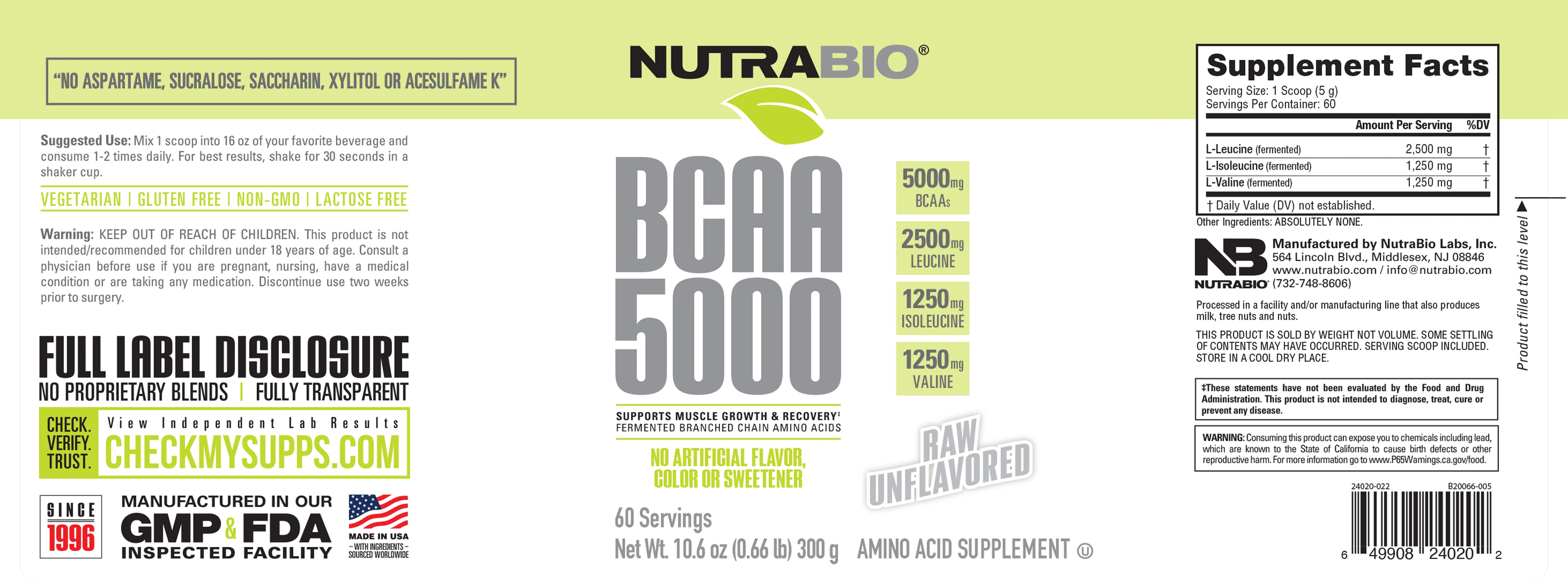 BCAA 5000 Powder - Image 19