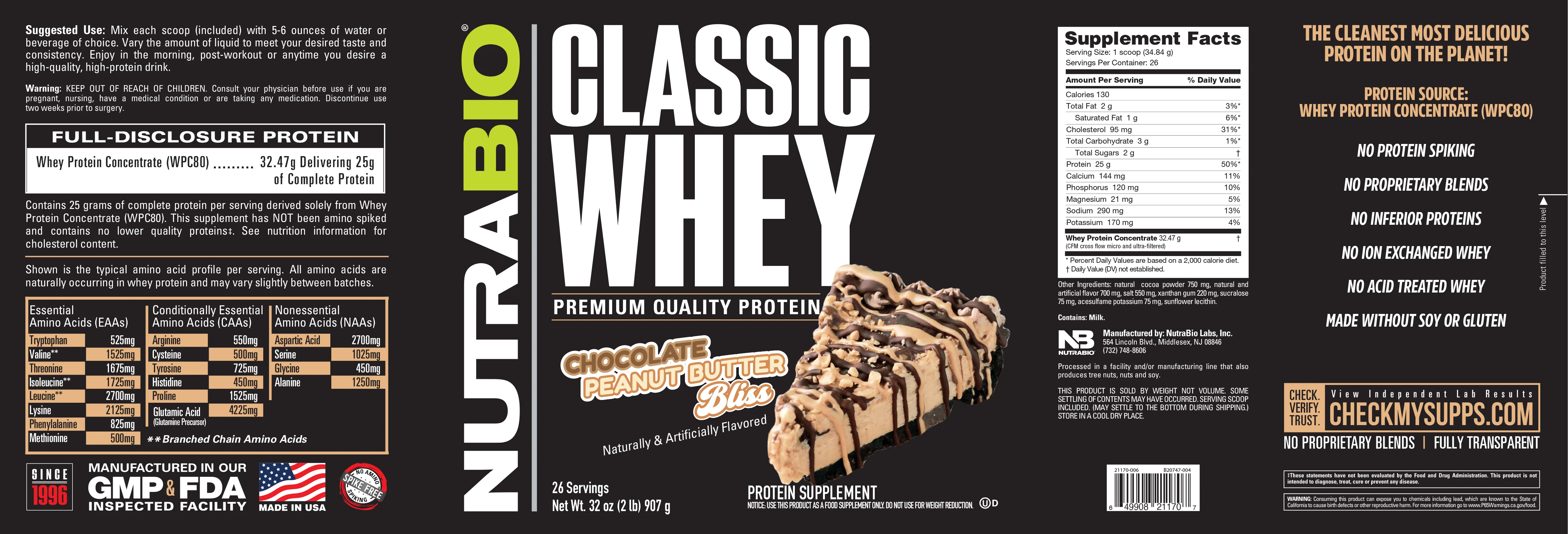 Classic Whey Protein Concentrate Powder - Image 21
