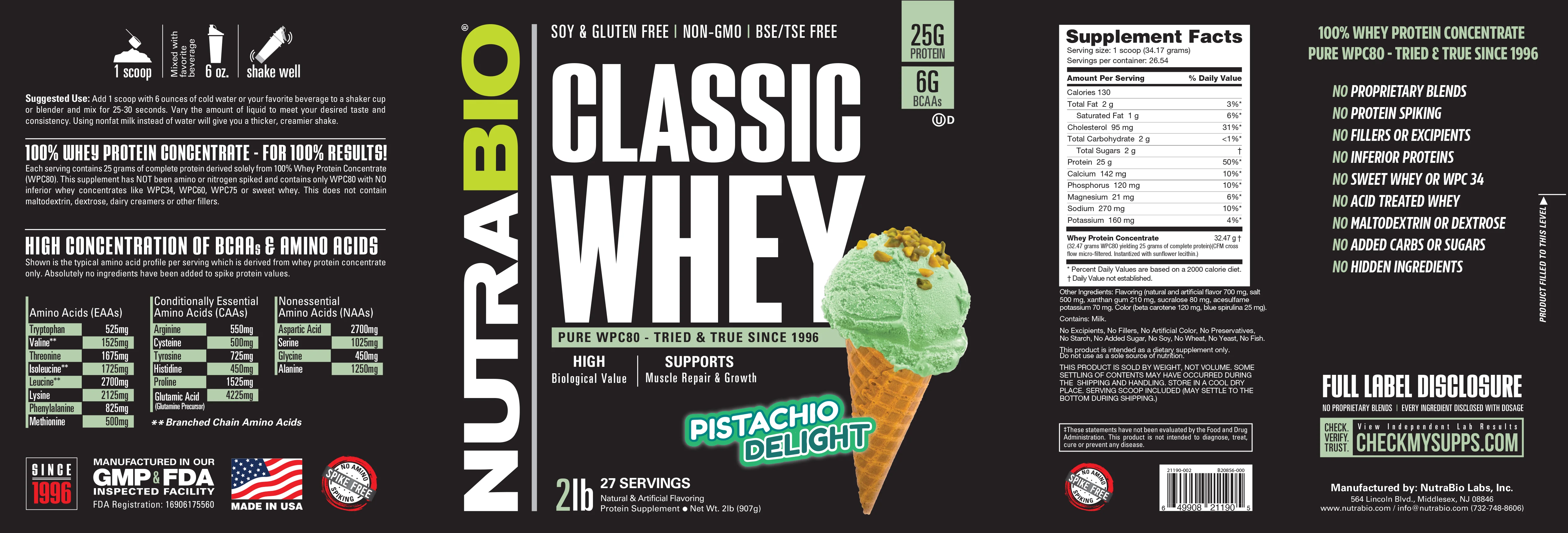 Classic Whey Protein Concentrate Powder - Image 27