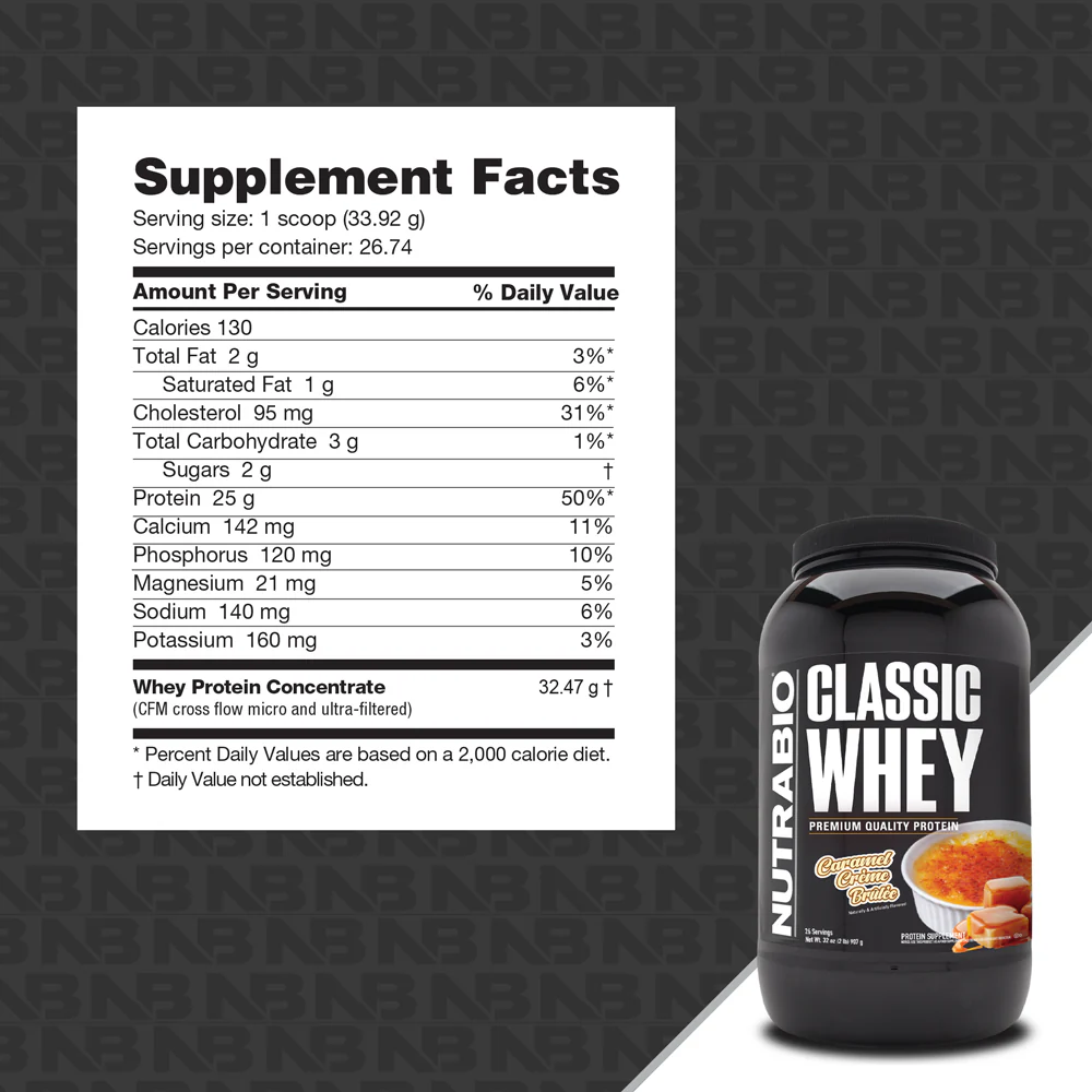 Classic Whey Protein Concentrate Powder - Image 29