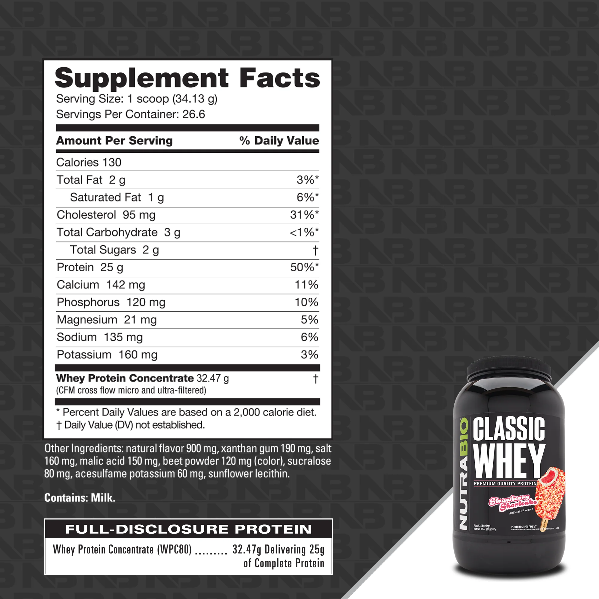 Classic Whey Protein Concentrate Powder - Image 50
