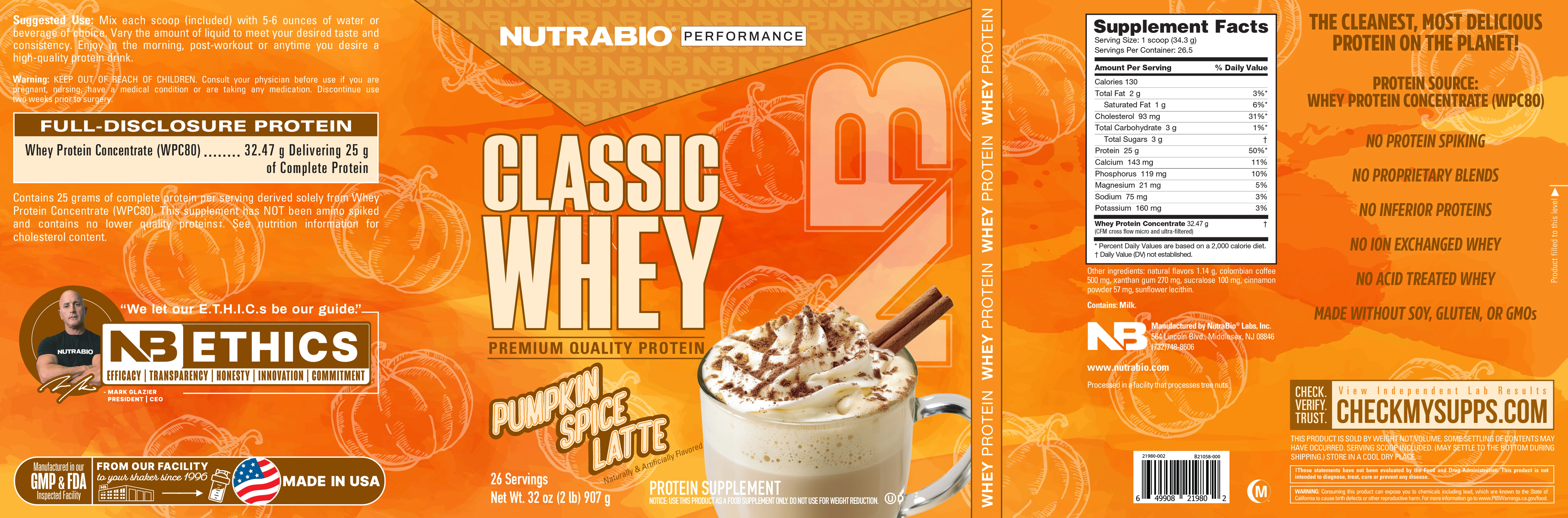 Classic Whey Protein Concentrate Powder - Image 6