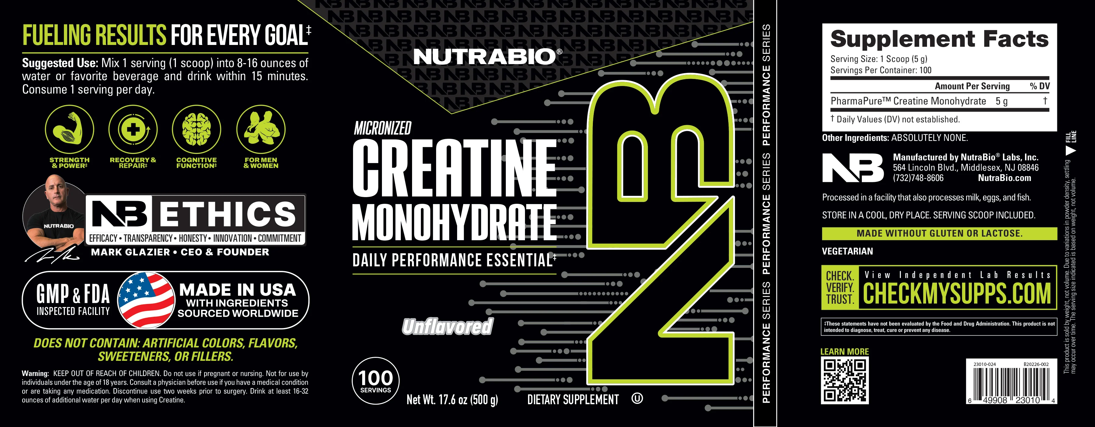 Creatine Monohydrate Powder - Image 3